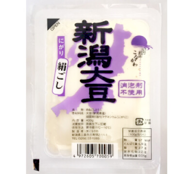 新潟県産大豆絹ごし豆腐