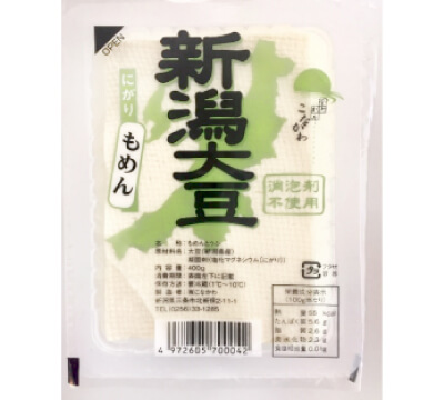 新潟県産大豆木綿豆腐