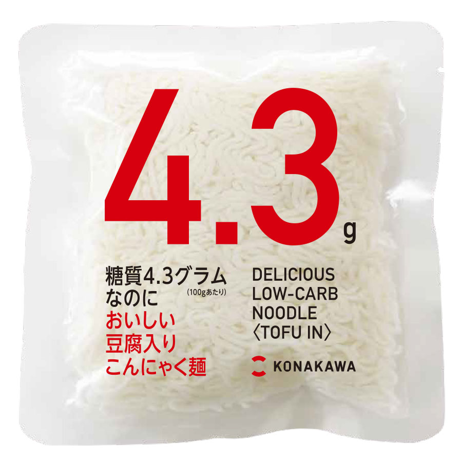 4.3（豆腐入りこんにゃく麺）